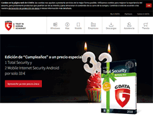 Tablet Screenshot of gdata.es